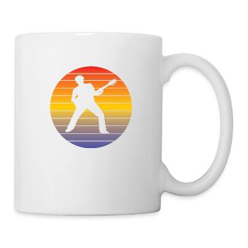 Guitariste Musique Guitariste Musicien Guitare - Mug blanc - blanc - Droite