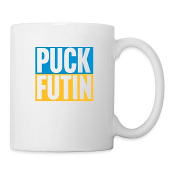 Conception du logo Puck Futin - Mug blanc - blanc - Droite