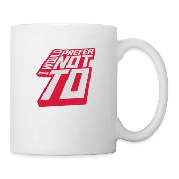 I prefer not to - Mug - white - Right