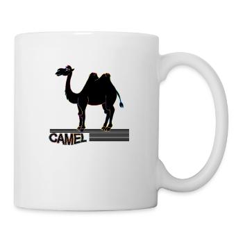 Kamel - Tasse - Weiß - Rechts