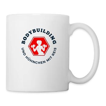 Hühnchen mit Reis 2 - Tasse - Weiß - Rechts