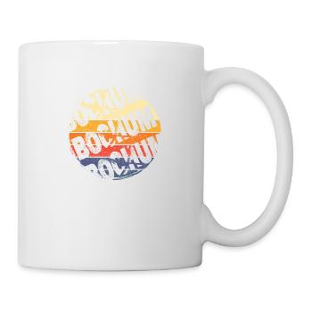 Bochum Deutschland Stadt Vintage Retro Skyline - Tasse - Weiß - Rechts