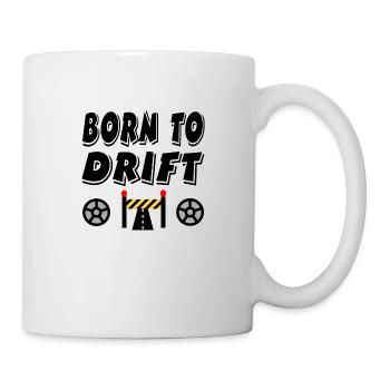 Auto - Tasse - Weiß - Rechts