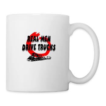 Camion - Mug blanc - blanc - Droite