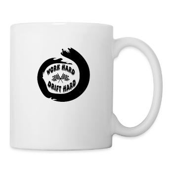 Auto - Tasse - Weiß - Rechts