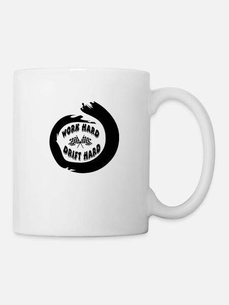 Auto - Tasse - Weiß