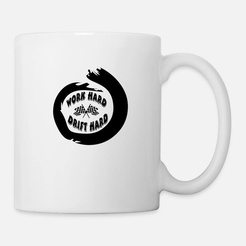 Auto - Tasse - Weiß