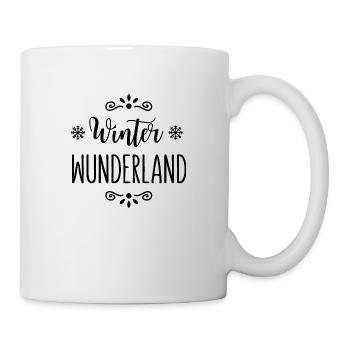Winter Wunderland - Tasse - Weiß - Rechts