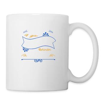 tree woodworker men a carpenters prayer tshirts - Tasse - Weiß - Rechts