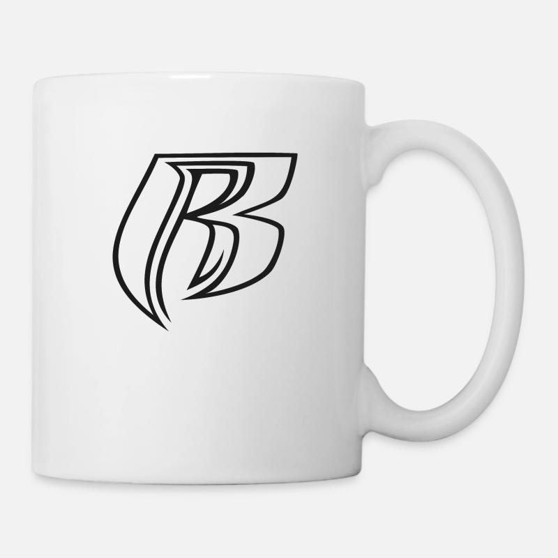 R Rüschenradler - Tasse - Weiß