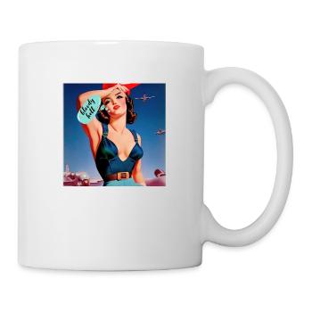 Bloody Hell ... Comic Design - Tasse - Weiß - Rechts
