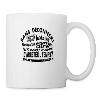 37 ans anniversaire 37 ans cadeau - Mug blanc - blanc - Droite