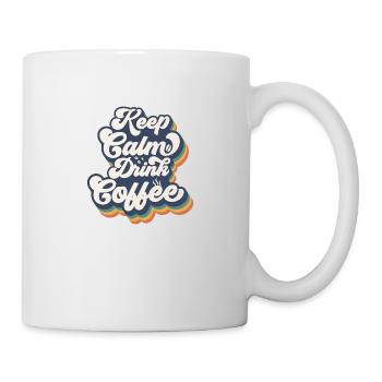 Coffee - Tasse - Weiß - Rechts