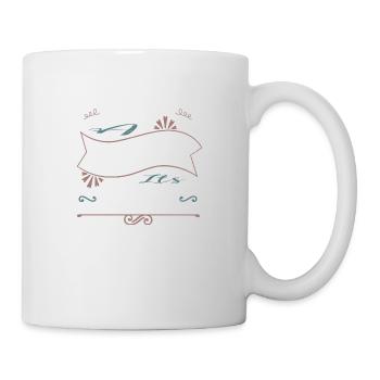 feminine birthday present fun present gift idea - Tasse - Weiß - Rechts