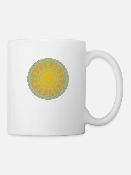 Mandala Sky Light - Mug - white