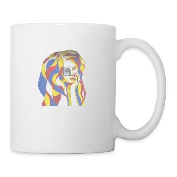 Mrs. Abstrakt - Mug - white - Right
