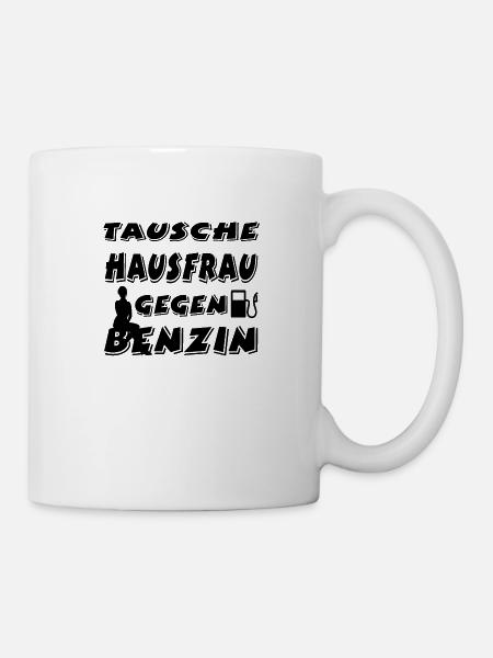 Auto - Tasse - Weiß