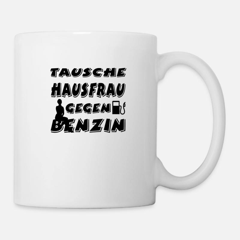 Auto - Tasse - Weiß