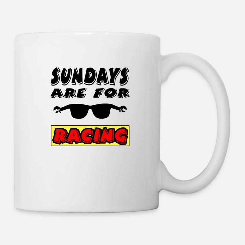 Auto - Tasse - Weiß
