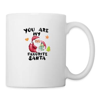 You are my favorite Santa - Mug - white - Right