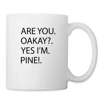 Dinosaurs Gift Idea Geek Dinosaur Fan Funny Quote - Mug - white - Right