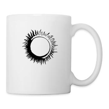 Sun Summer Watercolor Nature Beach Sky Vector - Mug - white - Right