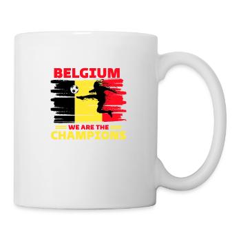 Belgium Football 2022 supporter of Belgium footbal - Mug - white - Right
