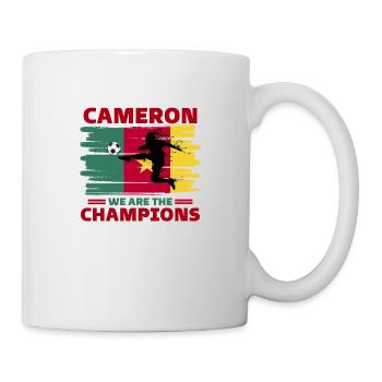 Cameroon Football 2022 supporter of Cameroon foot - Mug - white - Right