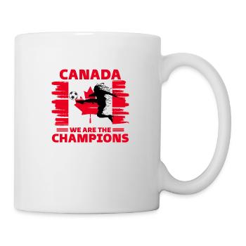 Canada Football 2022 supporter Canadian Football - Mug - white - Right