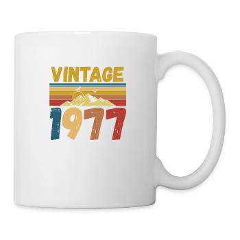 vintage 1977 - Mug - white - Right