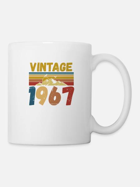 vintage 1967 - Mug - white