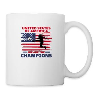 United States of America Football 2022 supporter - Mug - white - Right