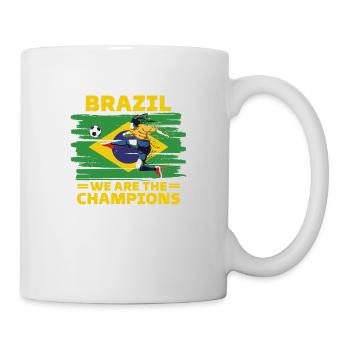 brazil football 2022 brazil football fan - Mug - white - Right