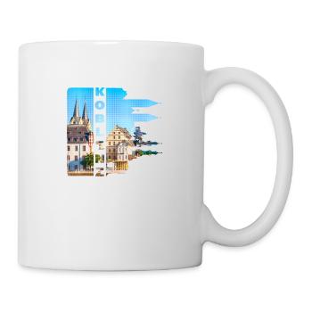 Koblenz Germany City Skyline Home Love - Mug - white - Right