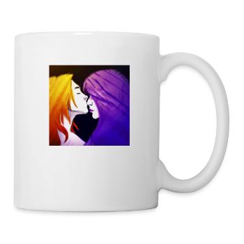 LGBT Queer kiss 🌈🌈 - Mug - white - Right