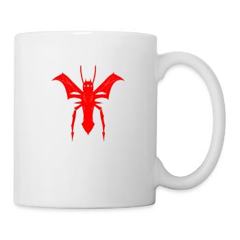 Fliegende Spinne - Tasse - Weiß - Rechts