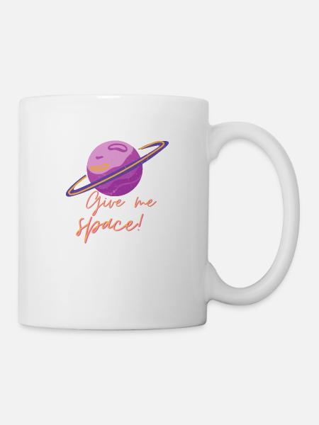 Give me space - Mug blanc - blanc