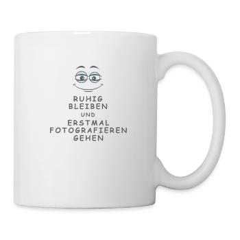 Fotografieren gehen - Tasse - Weiß - Rechts