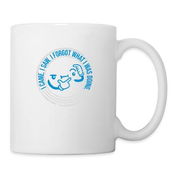 Je suis venu voir oublier - Mug blanc - blanc - Droite