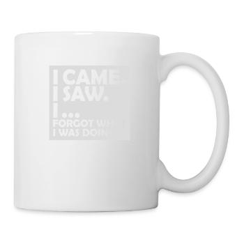 I came saw forget - Mug - white - Right