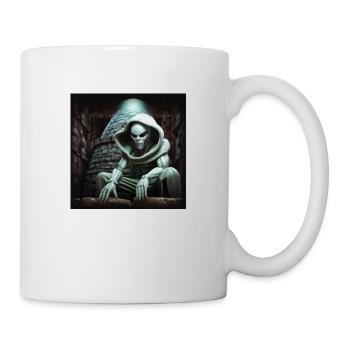 Alien Monk - Mug - white - Right