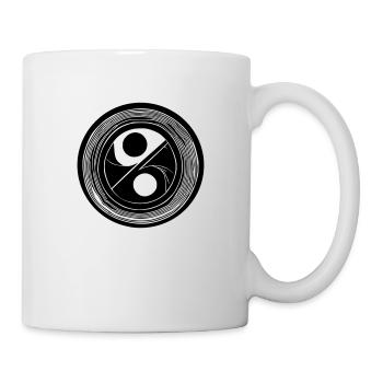 Yin Yang Sign Symbol Peace Happiness Vector 15 - Mug - white - Right