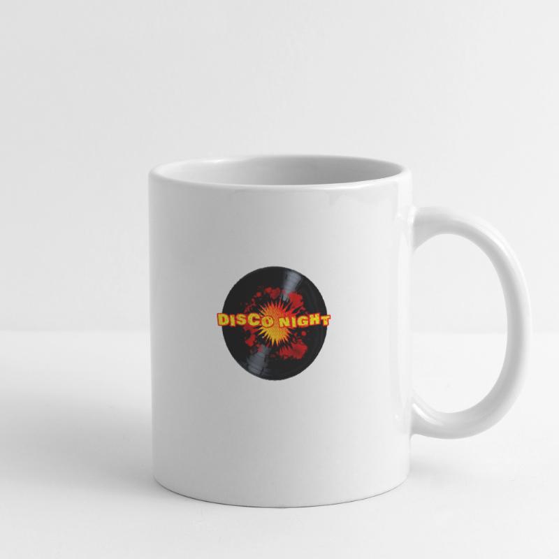Disco Night Exploding Long Playing Record Mug