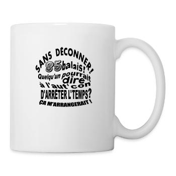 85 ans / anniversaire 85 ans / vintage - Mug blanc - blanc - Droite