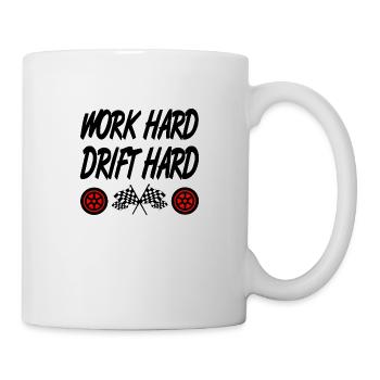 Voiture - Mug blanc - blanc - Droite