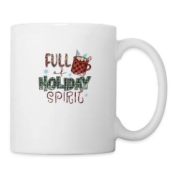 Merry Christmas, Christmas, Ugly Sweater, santa - Mug - white - Right