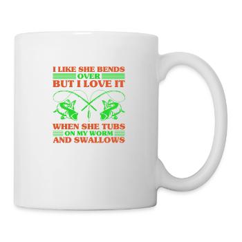 Fishing Fishing Sport Fish Fishing Shirt - Mug - white - Right