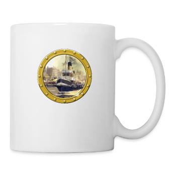 Steam tugs - Mug - white - Right
