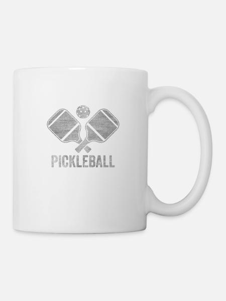 pickleball pickleball pickleball - Mug - white