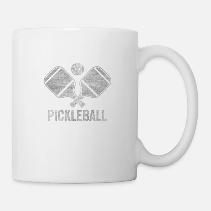 pickleball pickleball pickleball - Mug - white